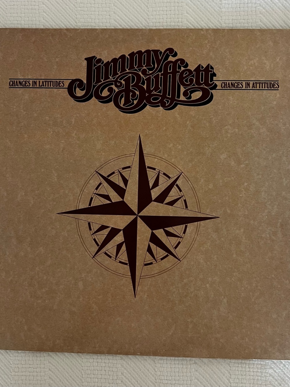 Vintage Jimmy Buffett 'Changes in Latitudes, Changes in Attitudes' Vinyl 1977